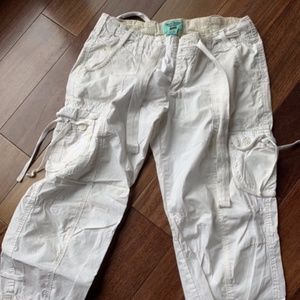 Steve & Barry's Cargo Capri Women's Pant Small